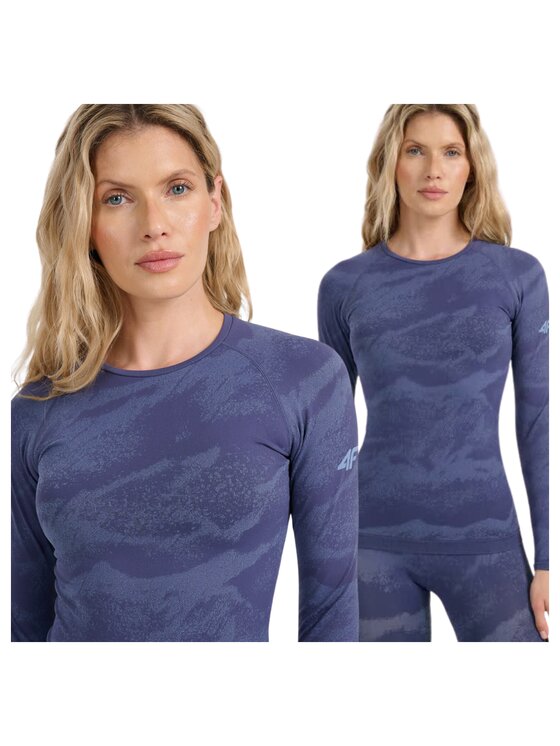 4F 4F Intimo termico pezzo sopra 4FWAW25USEAF208-34A Blu