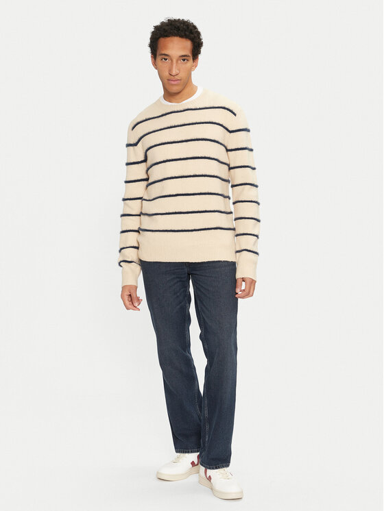Brave Soul Brave Soul Megztinis MK-248OSLO Smėlio Regular Fit