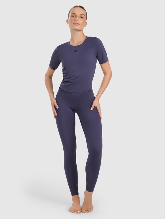 4F 4F Κολάν 4FWAW25TFTIF369-31S Σκούρο μπλε Authentic Slim Fit