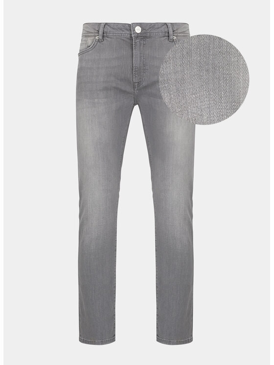 Pako Lorente Pako Lorente Jeansy P21WF-WJ-007 Szary Slim Fit