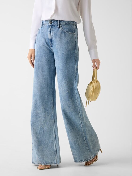 Guess Guess Jeansy 180789 Błękitny Relaxed Fit