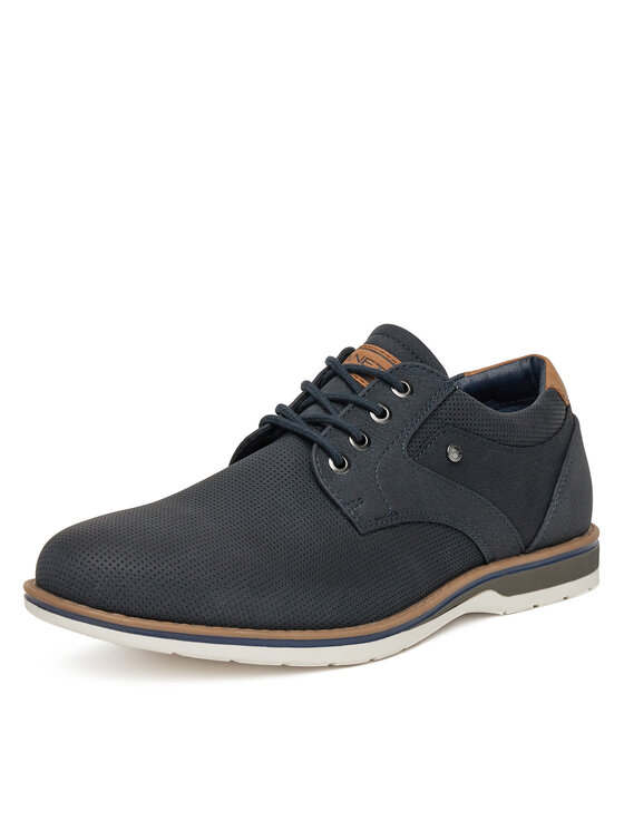 Lanetti Lanetti Pantofi LINOS2-101 MBS Bleumarin