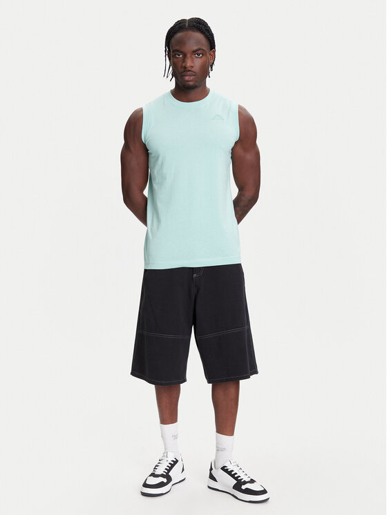 Kappa Kappa Tank top Logo Corpo Cadwal 303HZB0 Verde Regular Fit