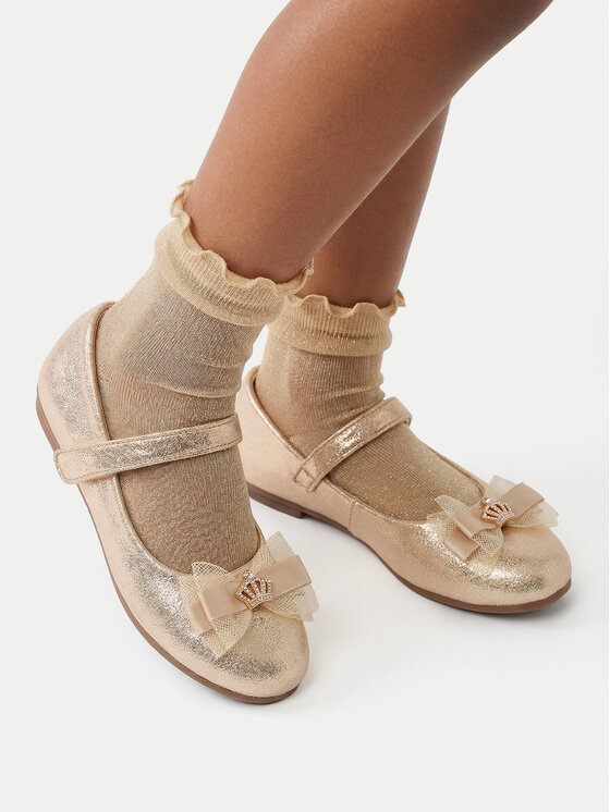 JENNY JENNY Ballerinas CEO-CM22063-3 Goldfarben