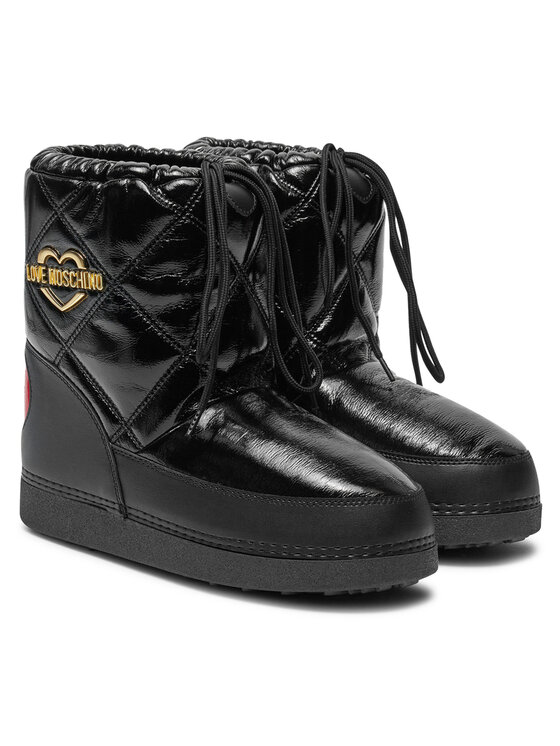 LOVE MOSCHINO LOVE MOSCHINO Μπότες Χιονιού JA24982G0LEB1000 Μαύρο