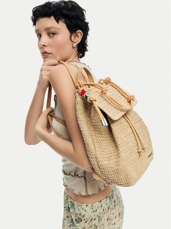 Desigual Desigual Plecak 26SAKO01 Beżowy