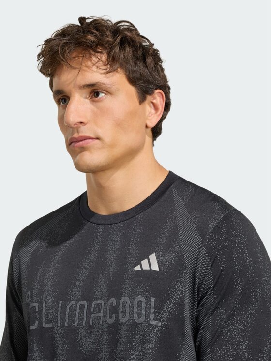 adidas adidas Koszulka techniczna 167725 Czarny Regular Fit