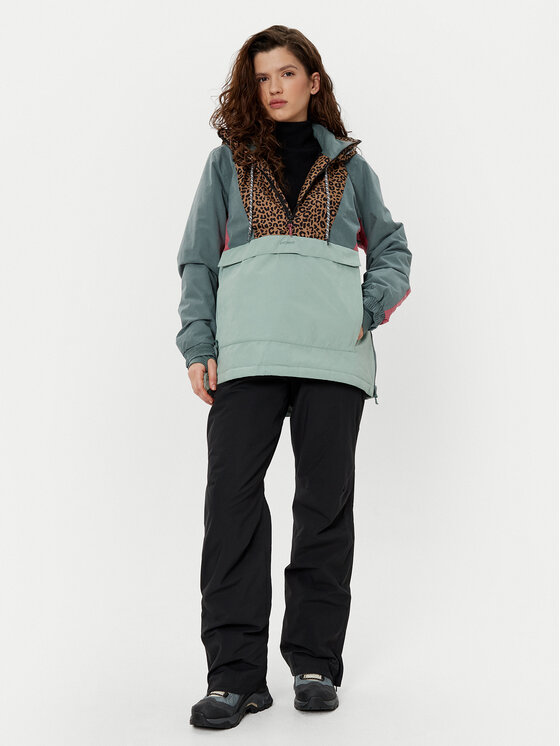 Protest Protest Snovborda jaka Prtapel 6611344 Zaļš Relaxed Fit