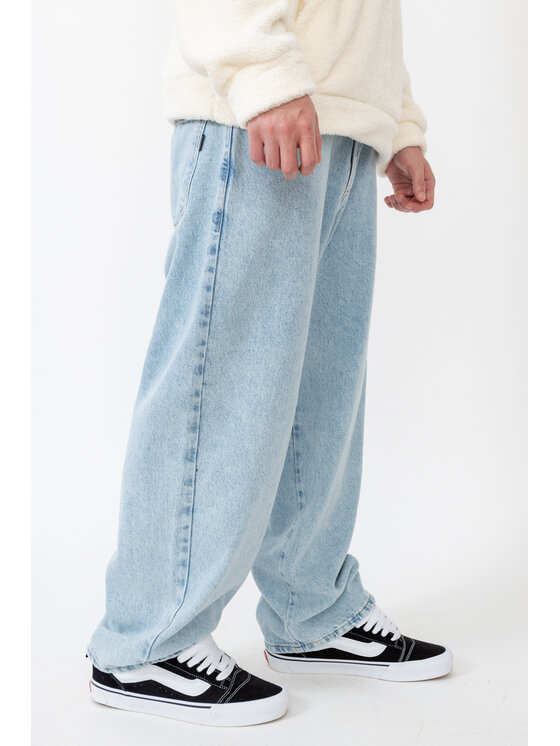 Kamuflage Kamuflage Jeansy Way Too Big Niebieski Baggy Fit