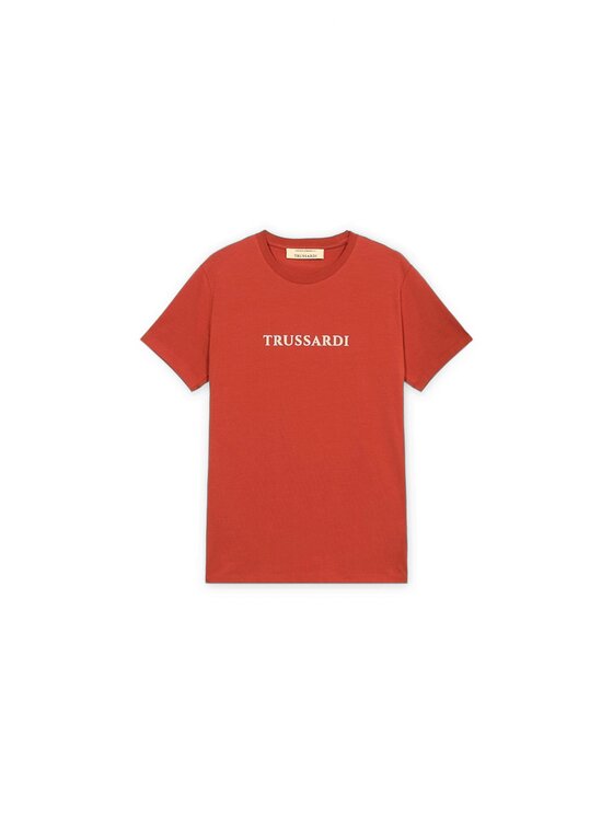 Trussardi Trussardi T-Shirt G0498000106N026 Czerwony Regular Fit