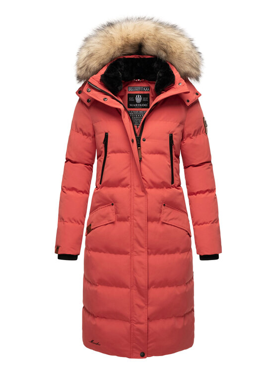 Marikoo Marikoo Kurtka zimowa Schneesternchen Czerwony Regular Fit