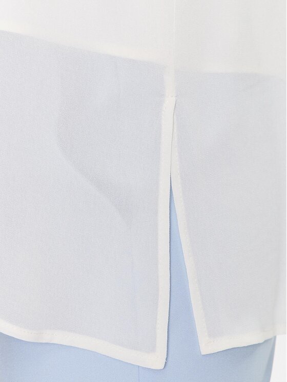 Marella Marella Marškinėliai Isolana 2331610133 Écru Regular Fit