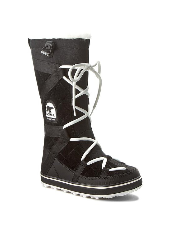 Sorel Schneeschuhe Glacy Explorer NL1977 Schwarz Modivo