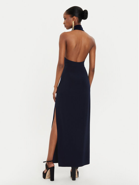 NORMA KAMALI NORMA KAMALI Estélyi ruha KK2243PL236951 Sötétkék Slim Fit