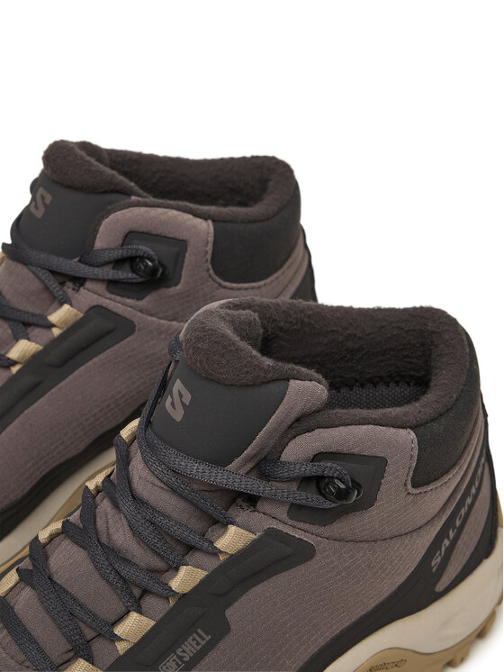 Salomon Salomon Trekking čevlji Shelter Waterproof L47855200 Rjava