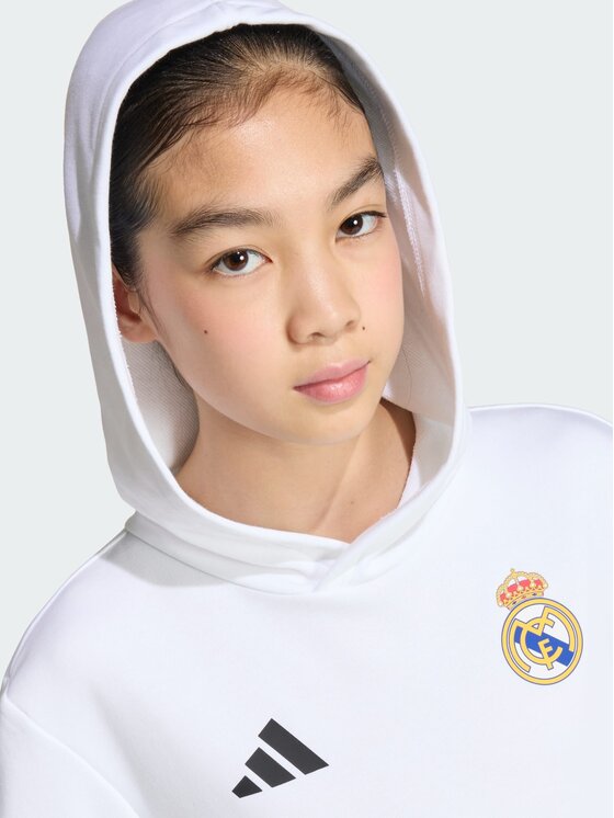 adidas adidas Bluza techniczna Real Madrid Avengers Biały Regular Fit