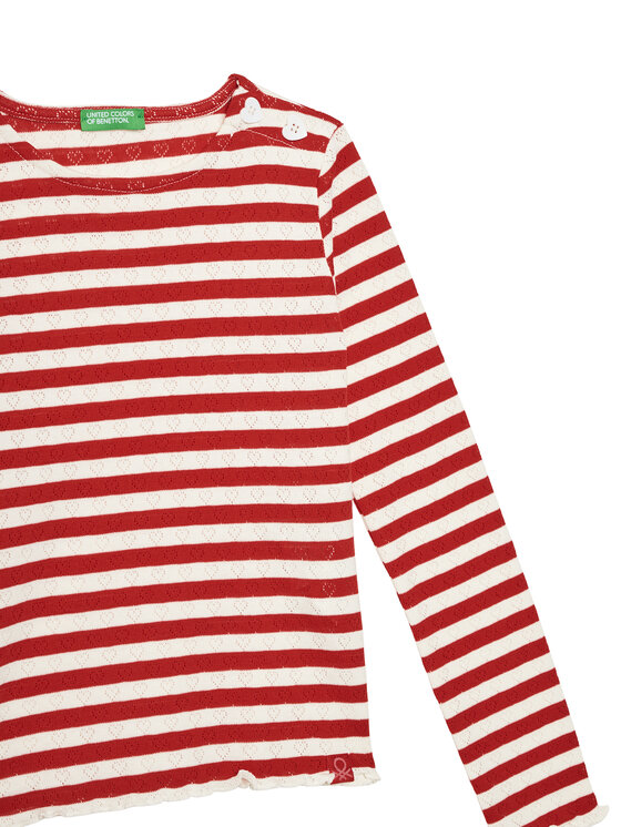 United Colors Of Benetton United Colors Of Benetton Blúz 33LQC10OM Piros Regular Fit