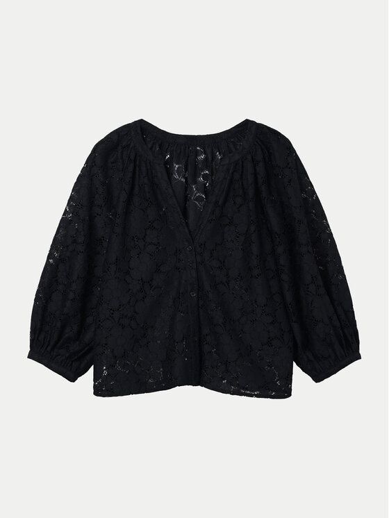 Desigual Desigual Blusa Dharma 24SWBW02 Nero Loose Fit