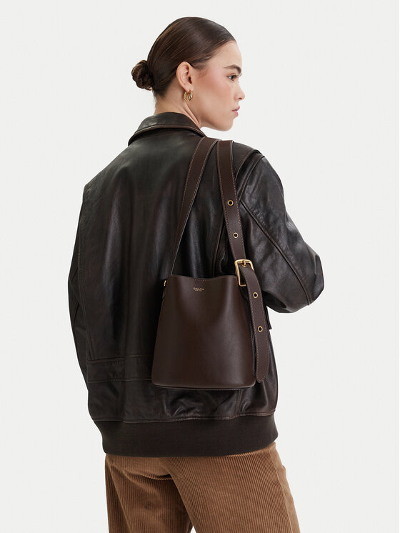 Coach Coach Borsetta Bleecker Bucket Bag 21 CCX07 Marrone
