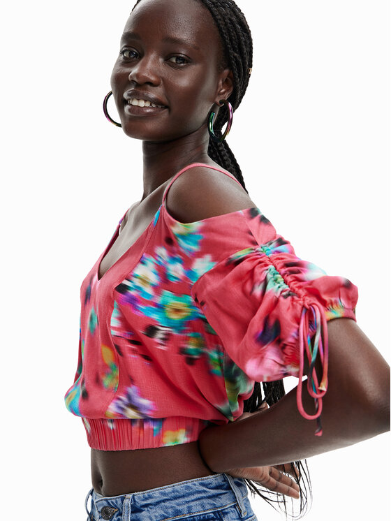 Desigual Desigual Блузка 23SWBW20 Рожевий Regular Fit