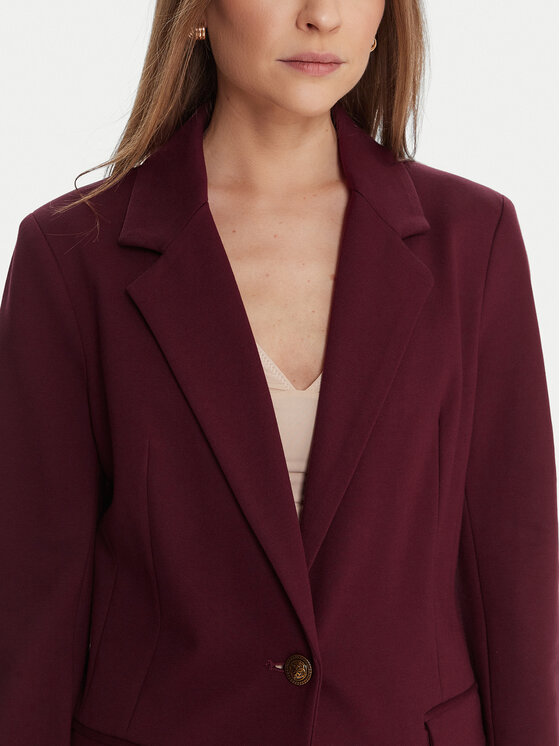 Guess Guess Suknjič W5BN66 KCMU2 Bordo rdeča Regular Fit