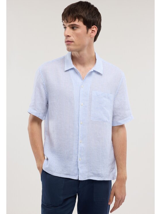 Trussardi Trussardi Koszula 5031N000038N0RA Turkusowy Regular Fit