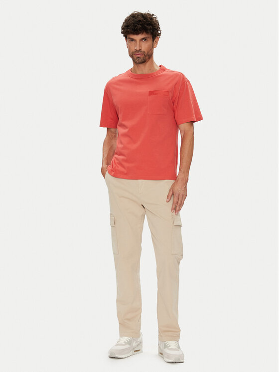 K-Way K-Way T-Shirt K2135HW Červená Regular Fit