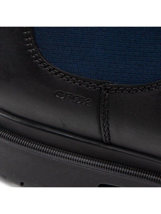 Geox Geox Kotníková obuv s elastickým prvkem U Andalo A U16DDA 00045 C4429 Černá