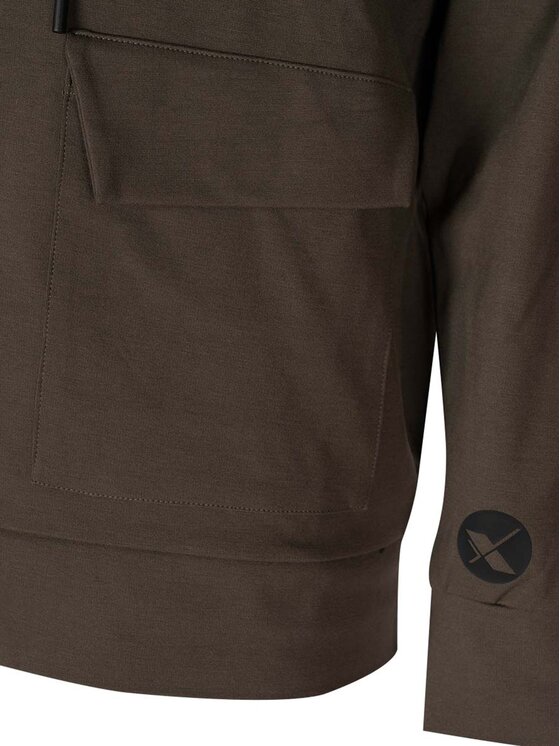 Xagon Xagon Felpa MDAW10 Verde Regular Fit