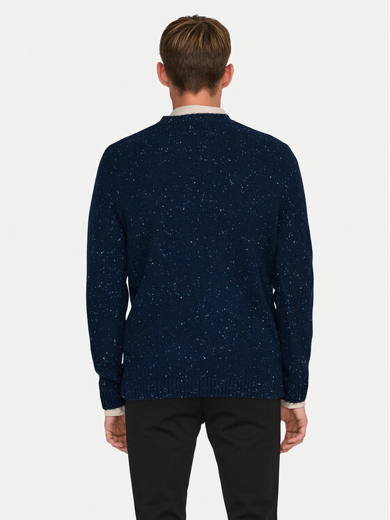 Only & Sons Only & Sons Sweater Ricky 22031539 Sötétkék Regular Fit