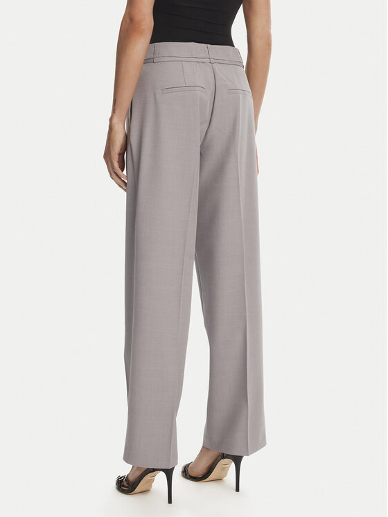 ONLY ONLY Hlače Marine 15338350 Siva Straight Fit