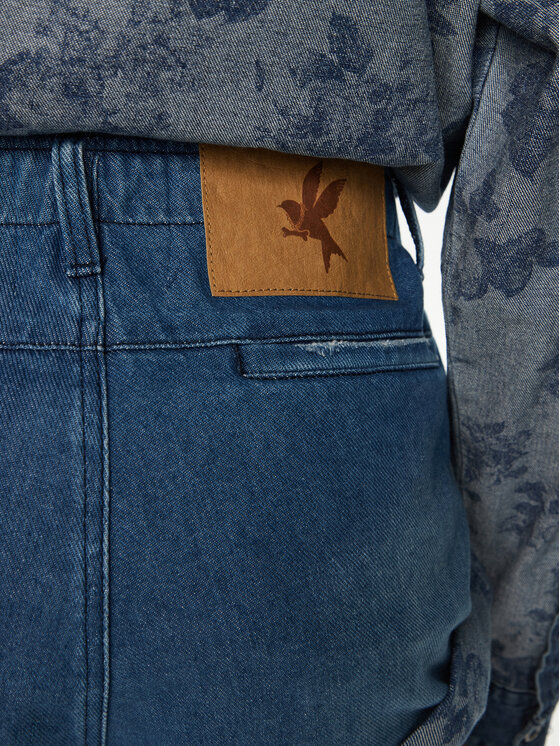 One Teaspoon One Teaspoon Pantaloni scurți de blugi Sailors 26719 Bleumarin Regular Fit