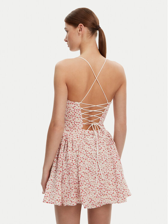 BARDOT BARDOT Sukienka koktajlowa 59827DB Kolorowy Regular Fit