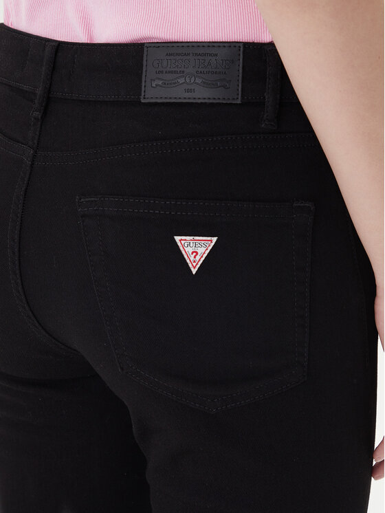 Guess Jeans Guess Jeans Farmer W4YA92 D5DL1 Fekete Skinny Fit