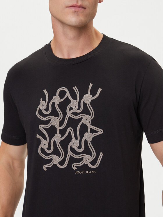 JOOP! Jeans JOOP! Jeans T-Shirt 15 JJJ-08Anup 30047002 Czarny Modern Fit