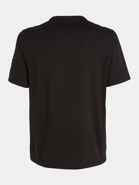 Calvin Klein Jeans Calvin Klein Jeans Marškinėliai J30J323484 Juoda Regular Fit
