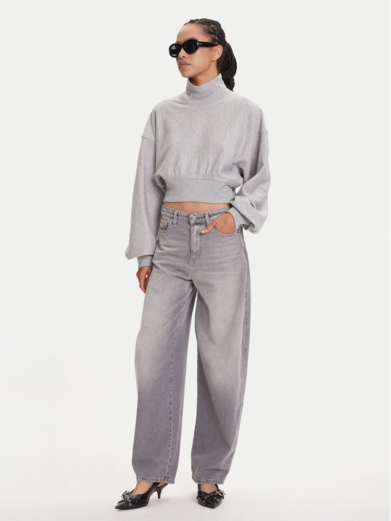 Miss Sixty Miss Sixty Μπλούζα 6S1TJ46700 Γκρι Loose Fit