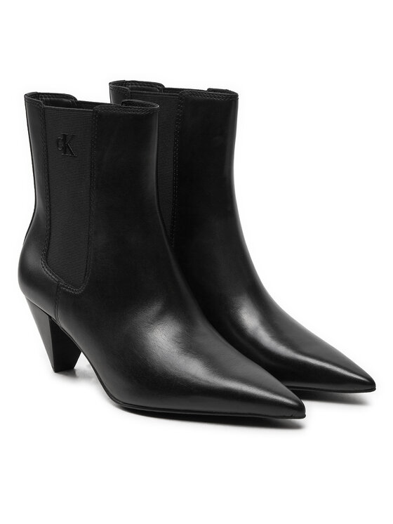 Calvin Klein Calvin Klein Μποτάκια YW0YW01676 Μαύρο