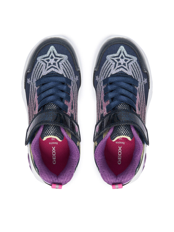 Geox Geox Sneakersy J Assister Girl J56E9B 0ASKN C4269 S Tmavomodrá