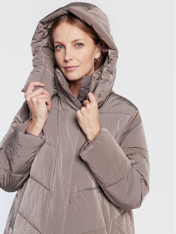 Calvin Klein Calvin Klein Žieminė striukė Modern K20K205127 Ruda Regular Fit