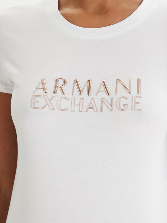 Armani Exchange Armani Exchange Tričko XW001837 AF16294 U0002 Biela Slim Fit