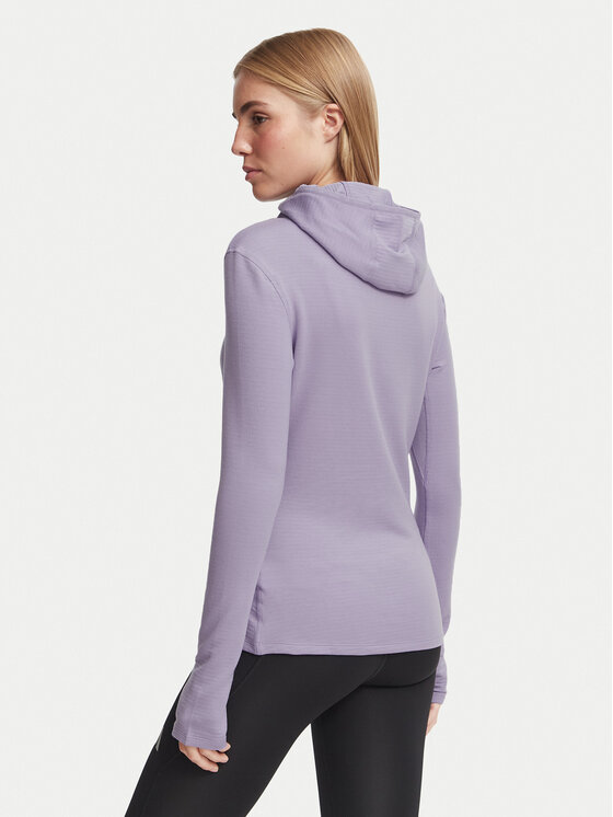 adidas adidas Bluza techniczna Adi365 Running Essentials Winterized KV4284 Fioletowy jasny Slim Fit