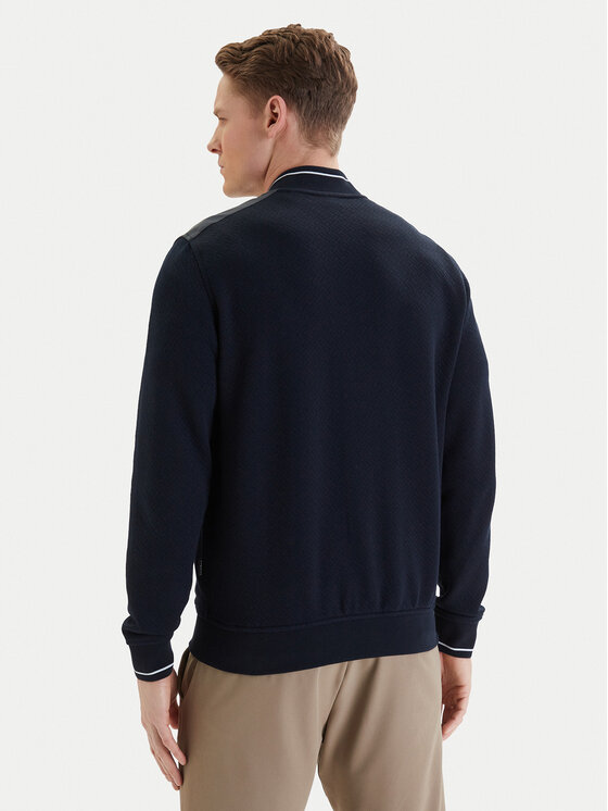 Bugatti Bugatti Sweatshirt 8750-15174E Dunkelblau Regular Fit