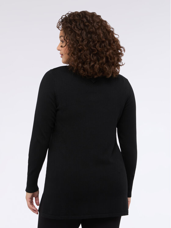 Fiorella Rubino Fiorella Rubino Cardigan M633L008007N033 Nero Regular Fit
