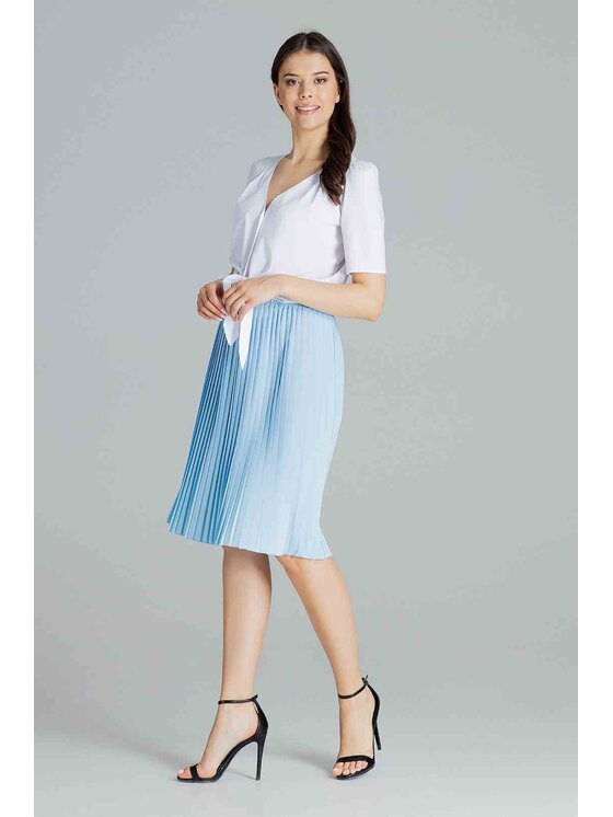 Lenitif Lenitif Bluzka L081 Biały Regular Fit