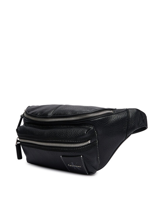 Calvin Klein Calvin Klein Ledvinka Bold Pebble Sling LV04D3427G Černá