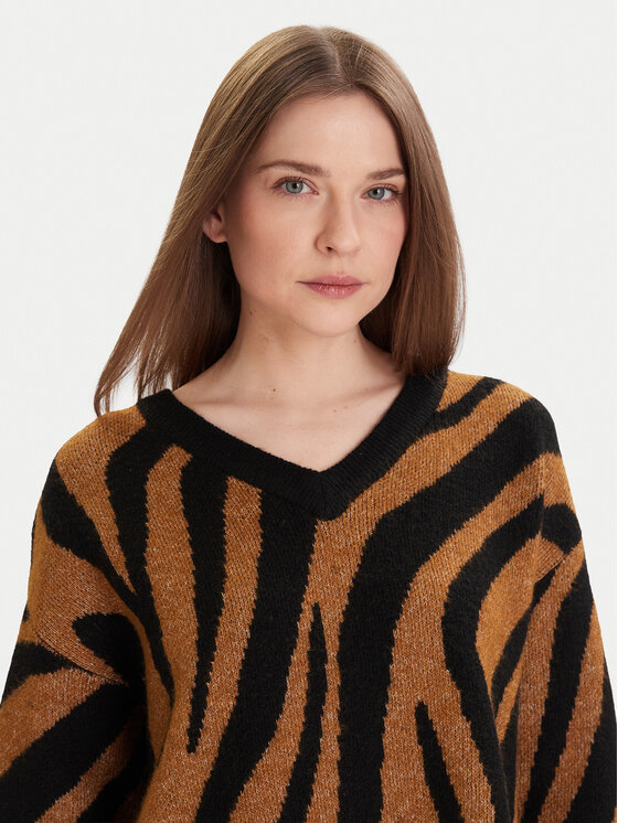 Vila Vila Пуловер Cilia 14094215 Черен Standard Fit