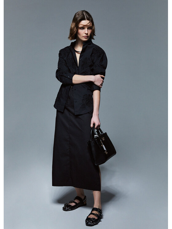 Liu Jo Liu Jo Gonna maxi CA6324TS24622222 Nero Regular Fit