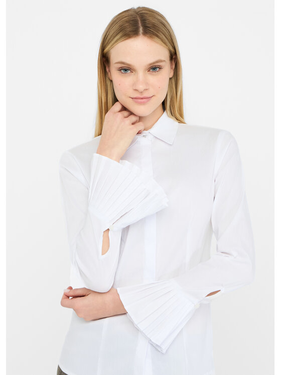 Liu Jo Liu Jo Camicia MF5405T243211111 Bianco Slim Fit