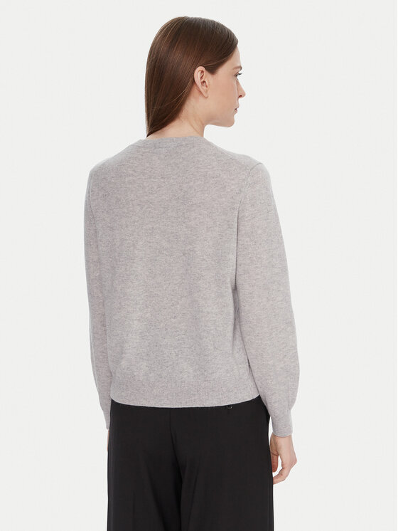 United Colors Of Benetton United Colors Of Benetton Пуловер 1002D10BG Сив Relaxed Fit